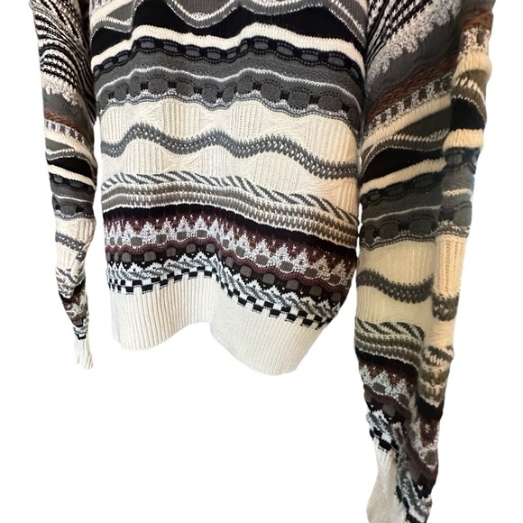 Classics by Palmland Multi Color, Multi Patterned, Four Button Men’s Cardigan - Picture 9 of 11